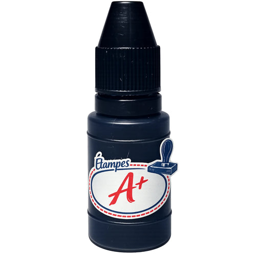 Black stamp ink refill bottle for teacher and classroom stamps