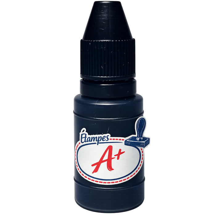 Black stamp ink refill bottle for teacher and classroom stamps