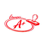 Red refill ink for re-inking teacher stamps