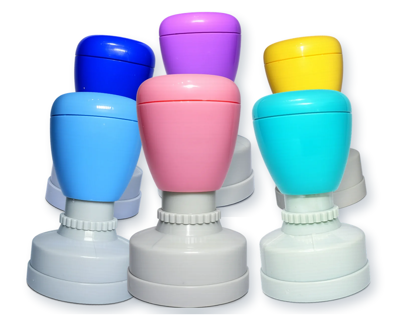 A+ Stamps with multiple handle colours