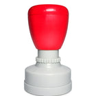 Seen! – red / round stamp